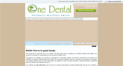 Desktop Screenshot of one-dental-ny.com